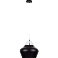 Negro Dome Pendant Ceiling Light Black, 29cm, 1x E27