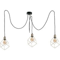 Taho Cluster Pendant Ceiling Light Gold, 3x E27