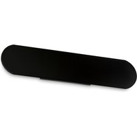 Echo Flush Integrated Led Wall Lamp Black 40cm 3000K