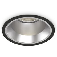Off Round Recessed Downlight Black 11cm 3000K