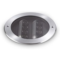 Taurus 18W Outdoor Recessed Ground Light Steel IP67 3000K