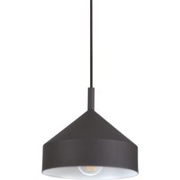 Yurta Dome Pendant Ceiling Light Black 21cm