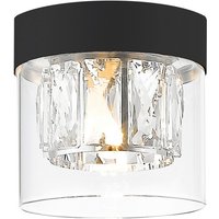 Gem Surface Mounted Downlight, Matt Black, 1x G9