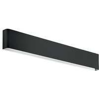 DELTA 61cm Integrated LED Wall Lamp Black, 4000K