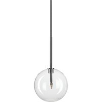 EQUINOXE 15cm Globe Pendant Ceiling Light Chrome