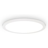 FLY 35cm Integrated LED Semi Flush Light White, 4000K, IP40