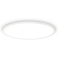 FLY 60cm Integrated LED Semi Flush Light White, 4000K, IP40