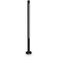 JEDI 80cm LED Outdoor Bollard Black, 3000K, IP65, Non-Dim