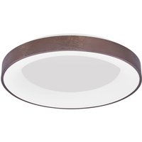 Rando Thin 60cm Integrated LED Semi Flush Light Brushed Coffee Aluminium LED 50W 3250Lm 3000K