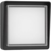 Cape Outdoor Modern Wall Lamp Anthracite Aluminium Frost Acrylic, Glass LED 10W 763Lm 3000K IP65