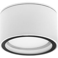 Focus Surface Mounted Downlight Sandy White Aluminium Glass Gx53 7W 423Lm 3000K IP54