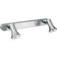 Magnum 2 Light Spotlights Bar Light Brushed Steel, GU10
