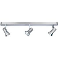 Magnum 3 Light Spotlights Bar Brushed Steel, GU10