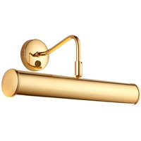 Turner 2 Light Picture Wall Light Brass, E14