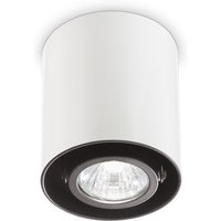 Mood 1 Light Small Round Surface Mounted Downlight White, GU10