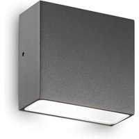 Tetris 1 Light Outdoor Wall Light Anthracite IP44, G9
