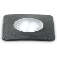 Ceci LED 1 Light Small Square Outdoor Recessed Light Black IP67, GU10