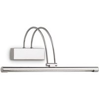 Bow LED Medium Picture Wall Light Chrome