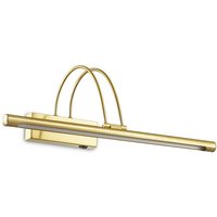 Bow LED Medium Picture Wall Light Satin gold