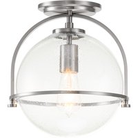 Hinkley Somerset Globe Ceiling Light Brushed Nickel