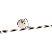 Alton LED 1 Light Large Picture Wall Light Brushed Nickel