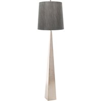 Ascent 1 Light Floor Lamp Polished Nickel, E27