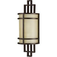 Fusion 1 Light Indoor Wall Light Bronze, E27
