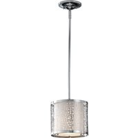 Joplin 1 Light Ceiling Mini Pendant Chrome, E27
