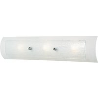 Duet 3 Light Bathroom Wall Light Polished Chrome IP44, G9