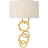 Moxie 2 Light Indoor Wall Light Gold, E14