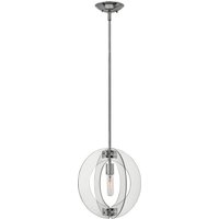 Hinkley Solstice Spherical Hanging Mini Pendant Light 1x E27 Polished Chrome
