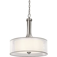 Lacey 4 Light Large Pendant, Antique Pewter, E27