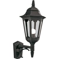 Parish 1 Light Outdoor Wall Lantern Light Black IP44, E27