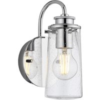 Kichler Braelyn 1 Light Wall Light Chrome IP44