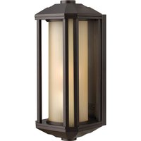 Hinkley Castelle Outdoor 1 Light Medium Wall Lantern Bronze IP44