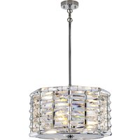 Shoal 4 Light Pendant, Polished Nickel, E27