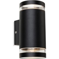 Pedro 2 Light Wall Black IP44