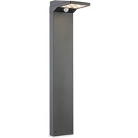 Cyrus LED Solar Post with PIR Graphite IP54