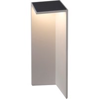 Chevalier Bollard Solar/Sensor, 2.2W LED, 3000K, 188lm, IP54, Graphite, 3yrs Warranty