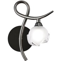 Fragma Wall Lamp Right 1 Light G9, Black Chrome