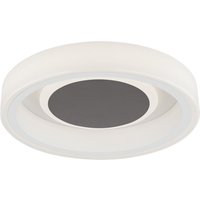 Moca Flush 36cm Round 30W LED 4000K, 1900lm, White / Mocha, 3yrs Warranty