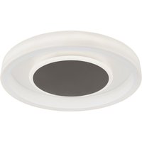 Moca Flush 50cm Round 40W LED 4000K, 2400lm, White / Mocha, 3yrs Warranty
