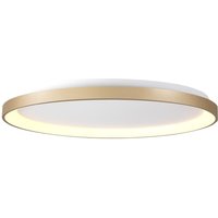 Niseko Ring Ceiling 90cm 78W LED, 3000K, 6200lm, Gold, 3yrs Warranty