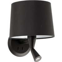 Conga Reading Light Wall Light Black, E27