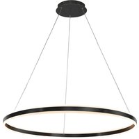 Helia Integrated LED Pendant Ceiling Light Matt Black 3000K