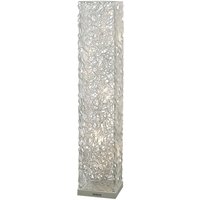 (DH) Essen Floor Lamp 12 Light G4 White/Silver, NOT LED/CFL Compatible
