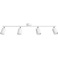 Lemmi Modern Ceiling Spotlight Bar White 4x GU10