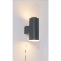 Eldon Solar 3000k LED Outdoor Up Down Wall Lamp Anthracite IP44