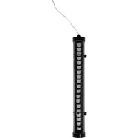 Scuba 60cm Outdoor Flush Wall Lamp Black 2700K IP65