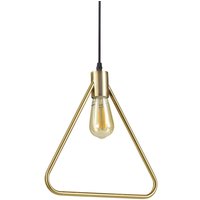 Abc 1 Light Ceiling Pendant Antique Brass, E27